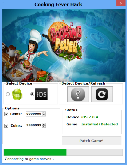 Cooking Fever Hack downlod pc